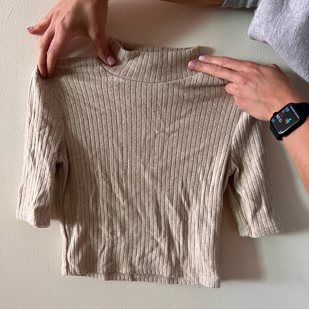 Zara Sweater Skirt & Shirt - Never Worn